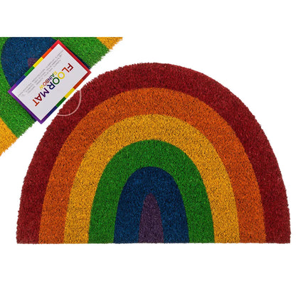  Fußmatte, Pride, Halbrund, Ca60x40cm, Mit Headercard Zum Aufhängen