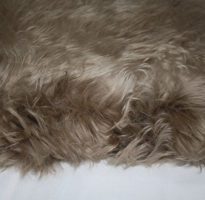  KMH® Schaffell 90-100x60 Taupe