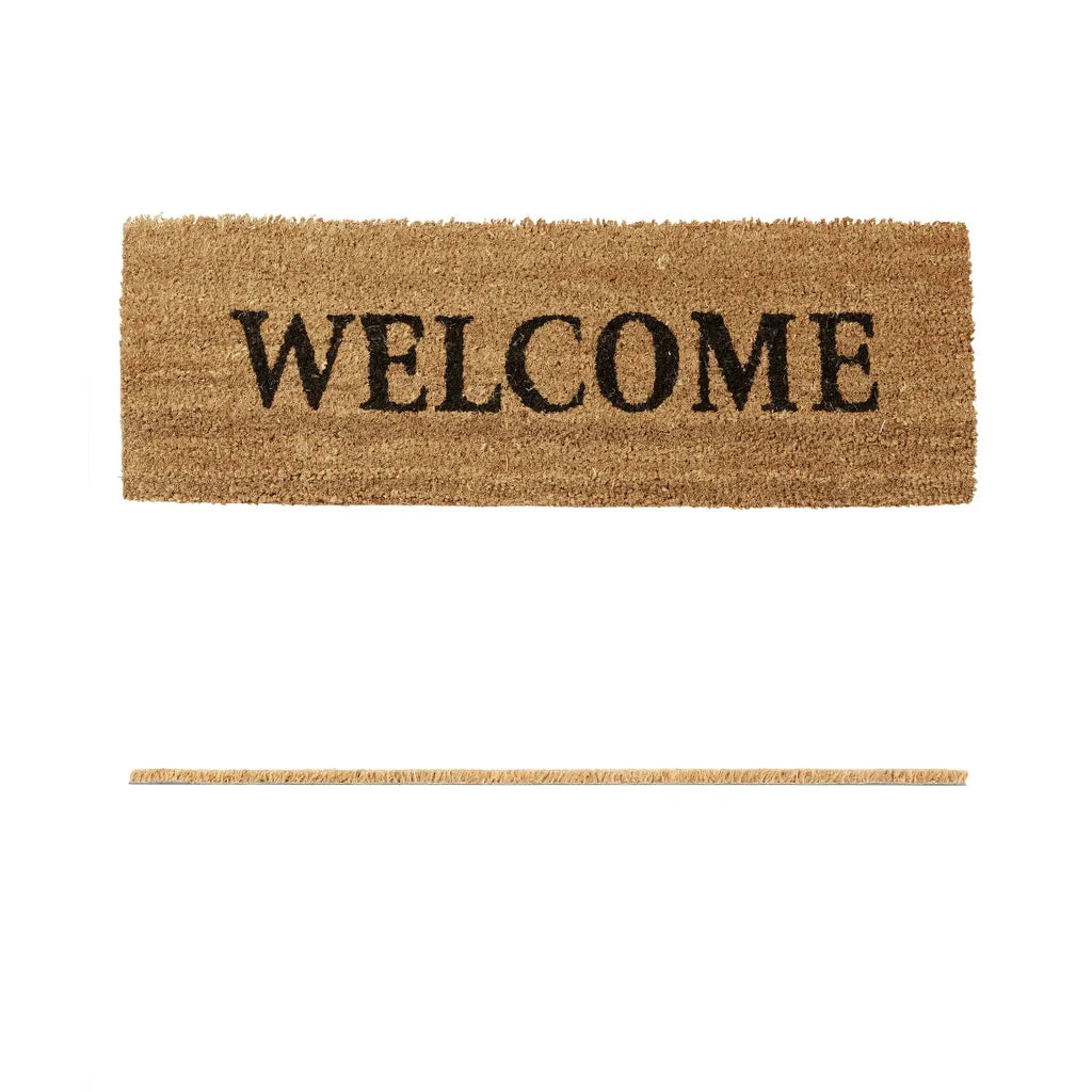  Relaxdays Fußmatte Schmal WELCOME