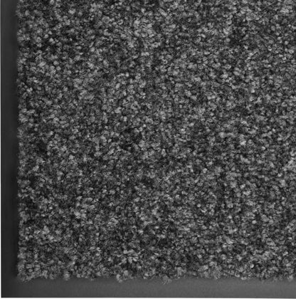  VidaXL Fußmatte Waschbar Anthrazit 60x90 Cm