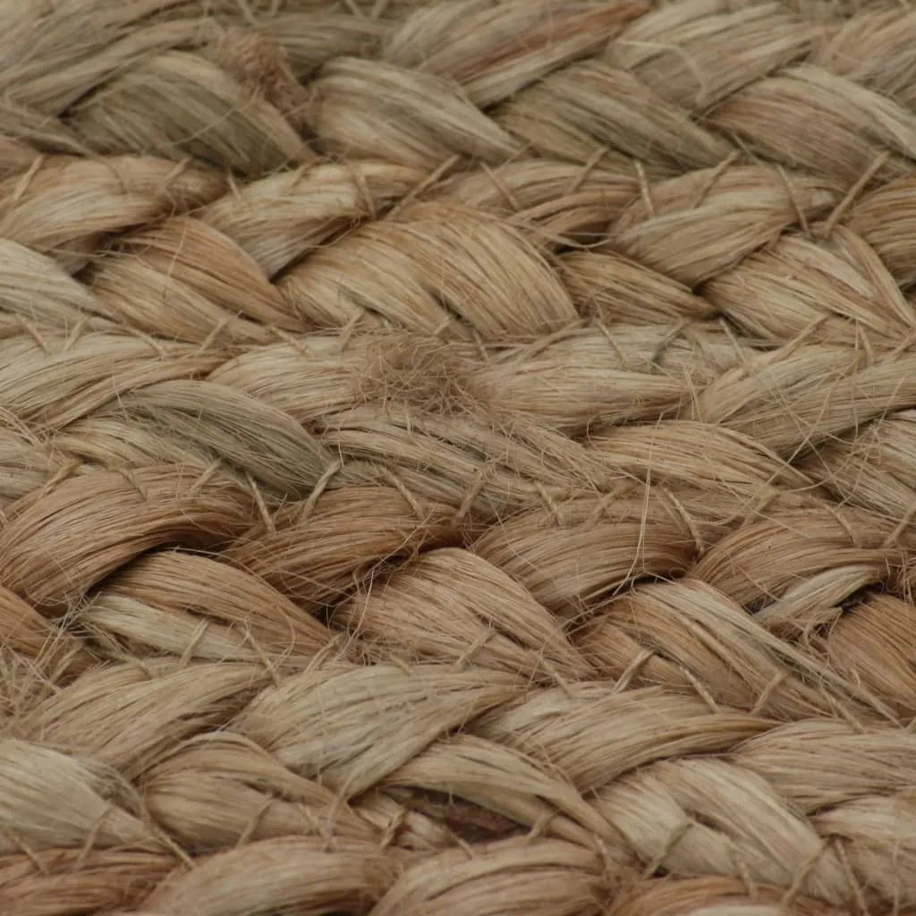 VidaXL Teppich Jute Geflochten 120 Cm Rund