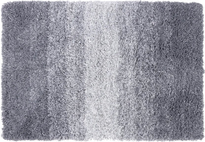  Badteppich Wave Rutschsicher & Schnelltrocknend Grau/Weiß 70x100 Cm