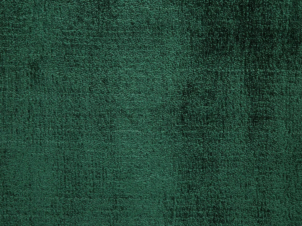  Teppich Dunkelgrün Viskose 80x150 Cm Kurzflor Rechteckig Mit Baumwoll-Unterseite Skandinavischer Stil