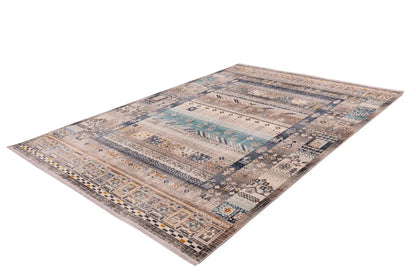  Kayoom - Orient Teppich Anouk 525 Braun / Blau Grösse: 120cm X 170cm
