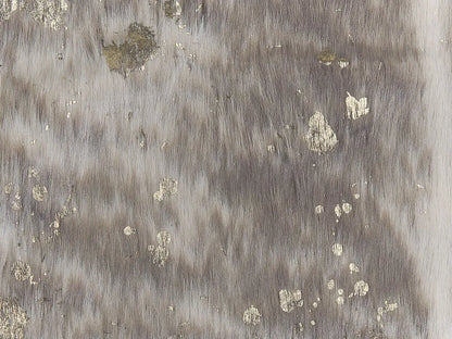 Kunstfell Teppich Beige / Grau Mit Goldenen Akzenten 150 X 200 Cm Webpelz Kuh Fellform Pelzimitat Bettvorleger Überwurf Für Sofa Sessel Stühle