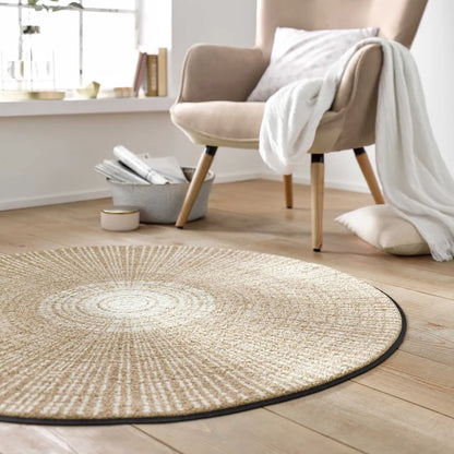  Wash+Dry Wohnteppich Waschbar 115 X 115 Cm Cascara Beige