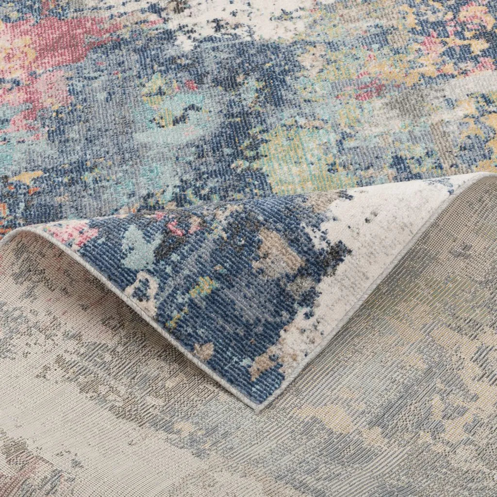  In- Und Outdoor Designer Teppich Lagos Bunt Verlauf, Größe:140x200 Cm