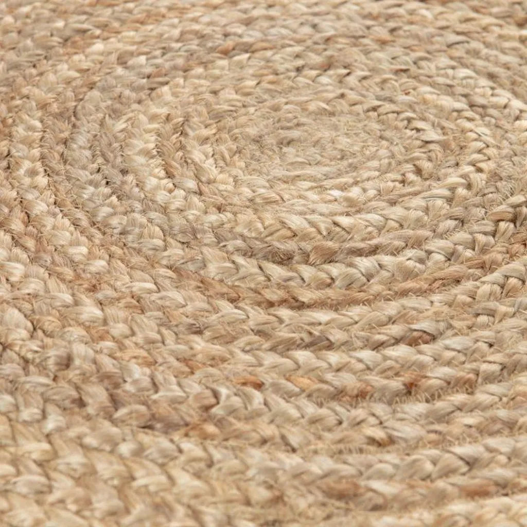  Mrcarpet Jute Teppich Rund Natur 240 Cm