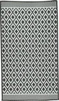  Outdoor Teppich Balkonteppich Außen Balkon Terrasse 150x90 Cm Schwarz