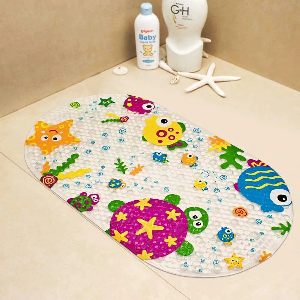  Badewannenmatte Baby Wanneneinlage Schönen Optik Anti-Rutsch Badematte Karikatur Entwurf Massage Dusche Badematte