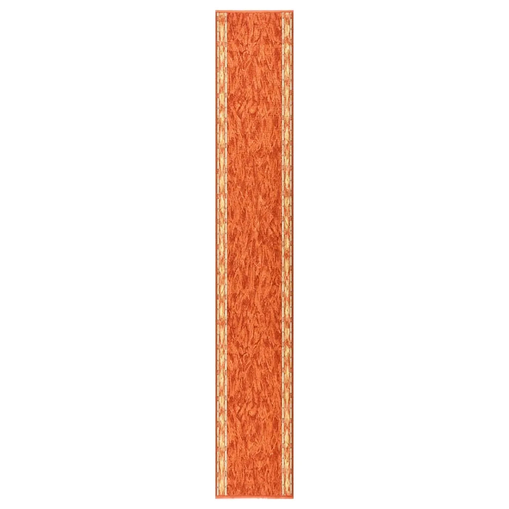  VidaXL Teppichläufer Terrakottarot 67x450 Cm Rutschfest