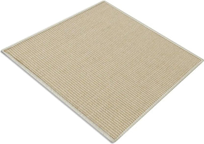  Sisal-Kratzteppich Für Katzen Widerstandsfähig Viele Farben & Größen 100 X 100 Cm Ivory
