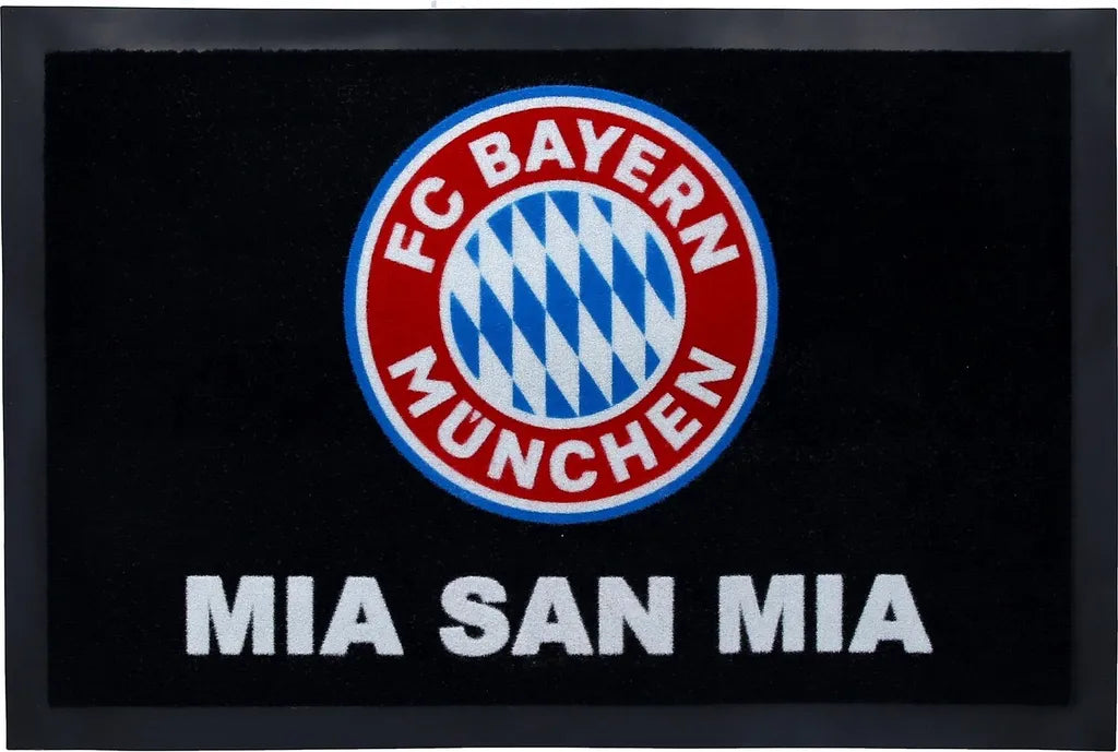  FC Bayern München Fußmatte "Logo" 60 X 40 Cm Schwarz