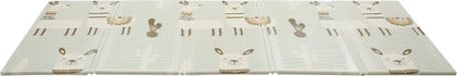  Baby Vivo Spielmatte / Spielteppich Für Kinder Doppelseitig Mit Straße 200 X 180 Cm - Alpaka
