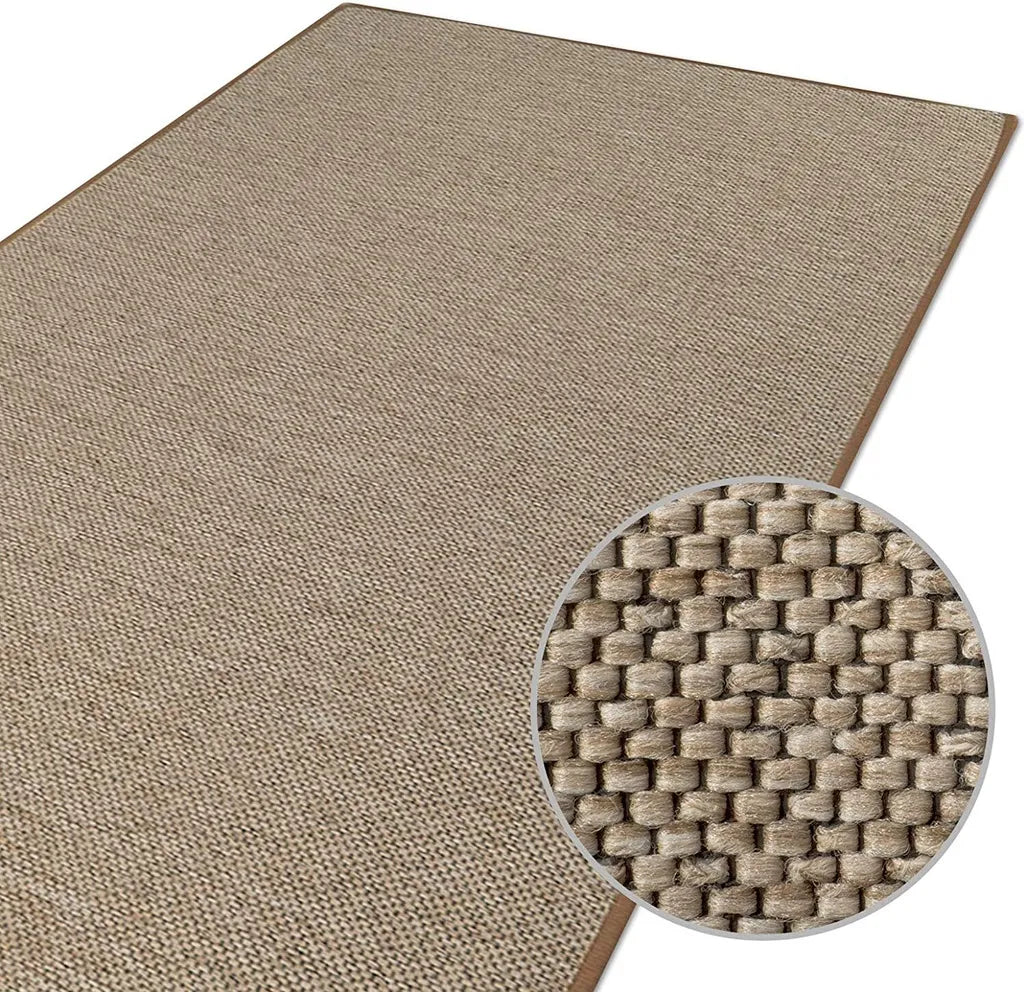  Teppich-Läufer Auf Maß Sabang Sisaloptik Beige 66x250 Cm