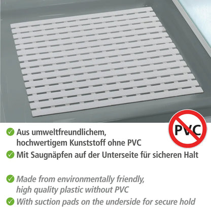 Wenko Duscheinlage Arinos Weiß