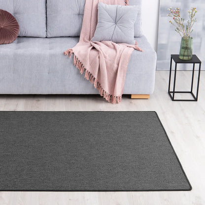  Teppich-Läufer Auf Maß Sabang Sisaloptik Anthrazit Breite: 66 Cm, Länge: 200 Cm