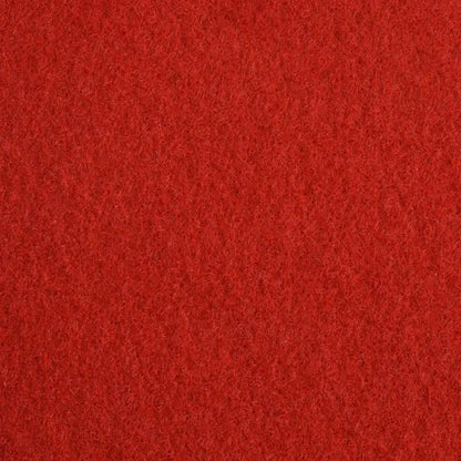  VidaXL Messeteppich Glatt 1,2x12 M Rot