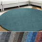  Teppich London Pflegeleichter Flacher Schlingenflor Grün 95 Rund 240 Cm Durchmesser