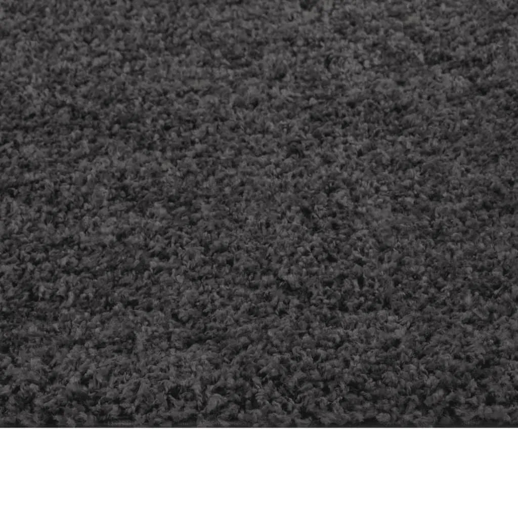  VidaXL Teppich Shaggy Hochflor Anthrazit 80x150 Cm
