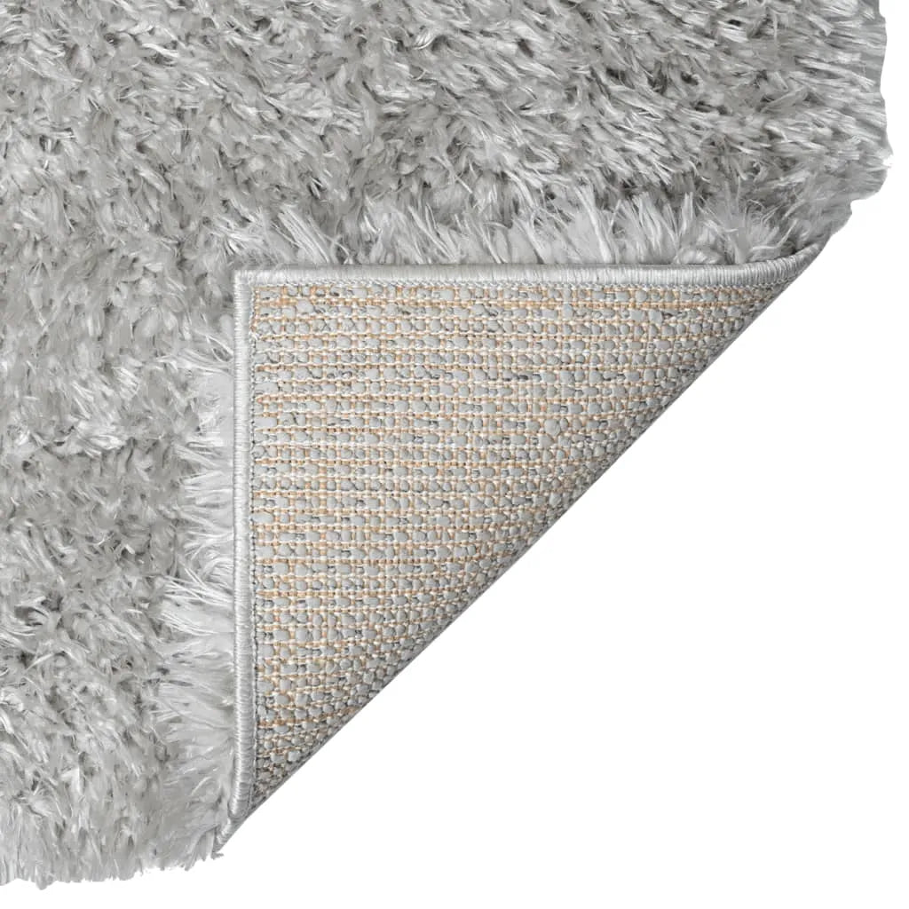  VidaXL Shaggy-Teppich Hochflor Grau 140x200 Cm 50 Mm