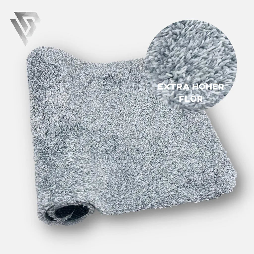  PLENTYFY Fußmatte Hello Kitty Grau 60 X 40 Cm - Fußmatte Außen Profimatte Rutschfeste Fußmatten - Waschbar Und Antibakteriell Fußabtreter Für Innen Und Außen Fußmatten Hello Kitty Türvorleger