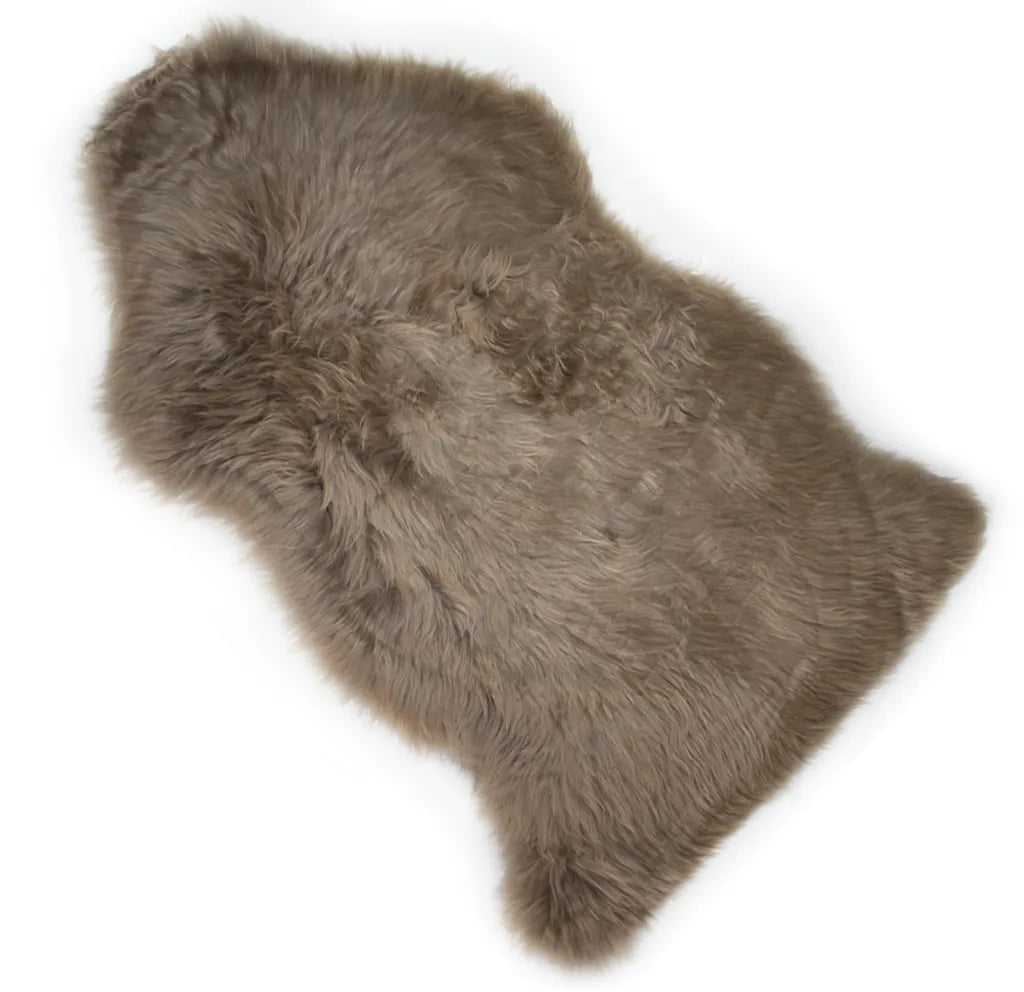  KMH® Schaffell 90-100x60 Taupe