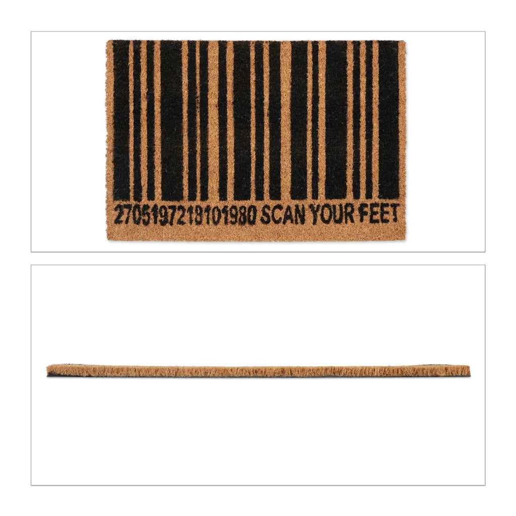  Relaxdays Kokos Fußmatte Barcode