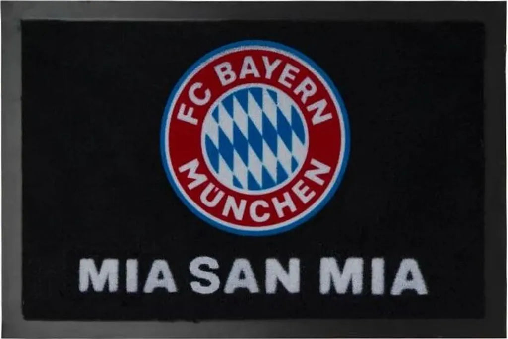  FC Bayern München Fußmatte "Logo" 60 X 40 Cm Schwarz