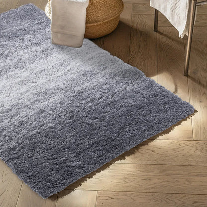  Badteppich Wave Rutschsicher & Schnelltrocknend Grau/Weiß 70x100 Cm