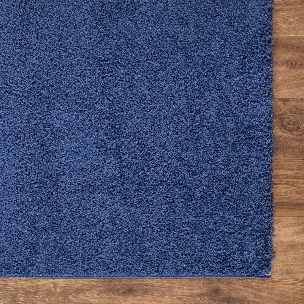  Teppia Jamaica Kollektion Teppich Wohnzimmerteppich In Blau I Hochwertiger Teppich Aus Polypropylen Jamaica Shaggy: Blau / 160x230