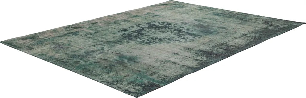  Kayoom - Kurzflor Teppich Vintage 8403 Grün Grösse: 140cm X 200cm