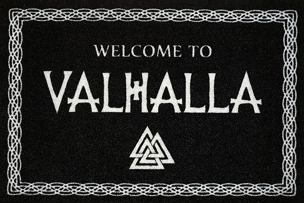  Welcome To Valhalla Fußmatte