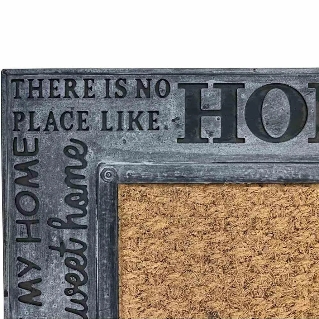  Siena Home 180-1441002 Fußmatte METAL LOOK 45x75cm, Natur/grau