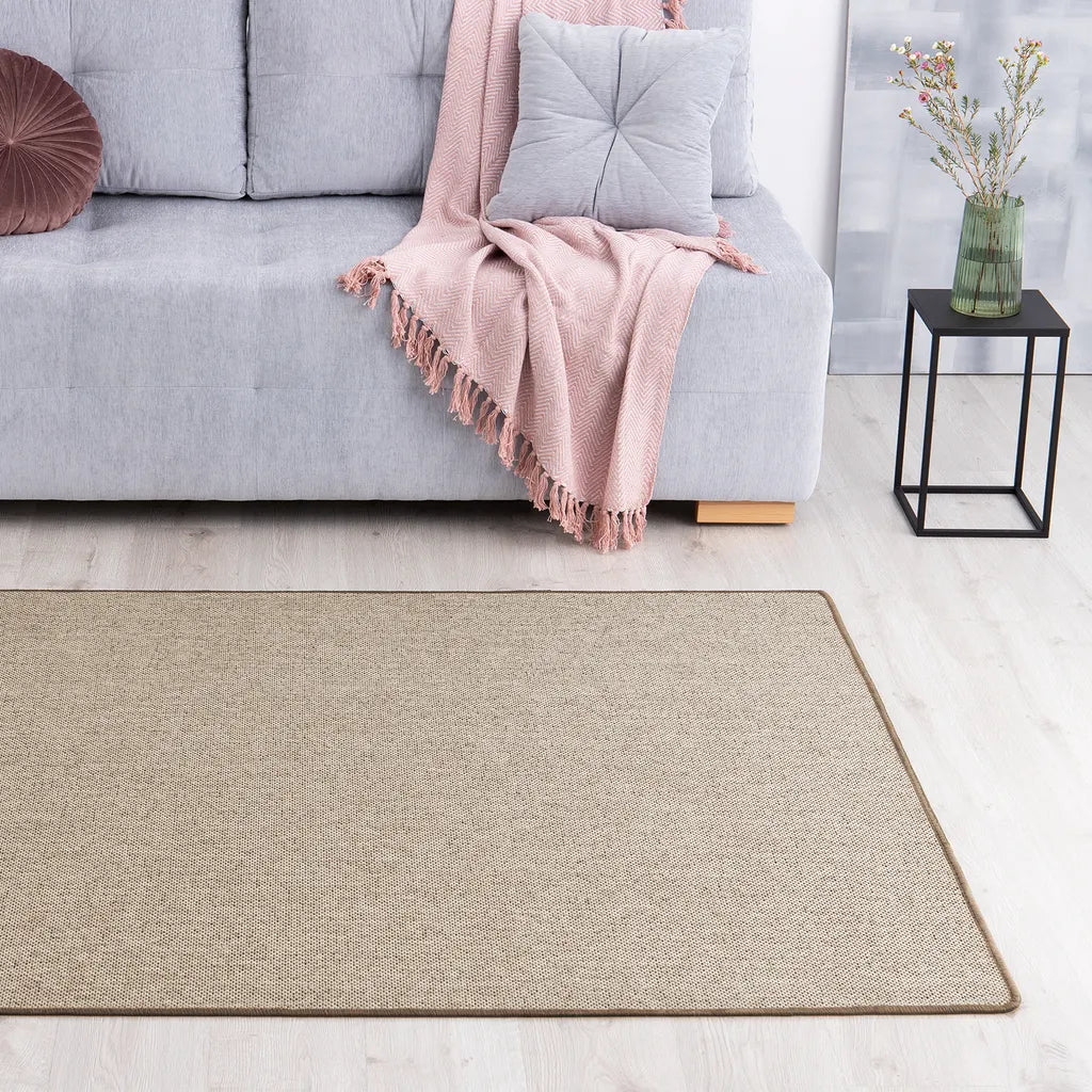  Teppich-Läufer Auf Maß Sabang Sisaloptik Beige 66x250 Cm