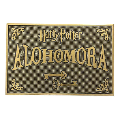  HP - Alohomora Fußmatte Aus Gummi 60 X 40 Cm Door Mat Harry Potter Rutschfeste Türmatte
