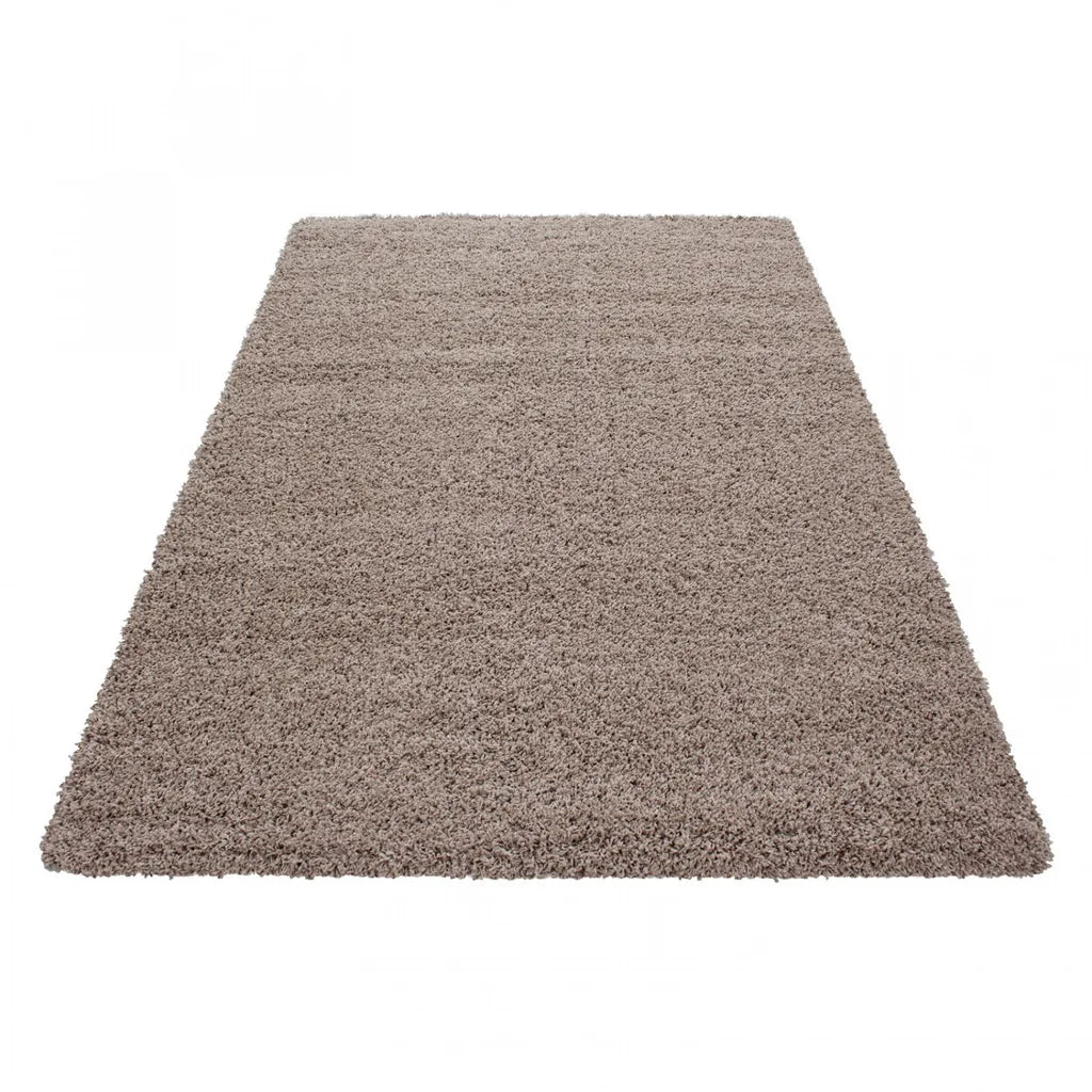  Wunderschöne DREAM Shaggy Teppich Hochflor Langflor Wohnzimmer Rund / Viereck, Größe:160 X 230 Cm, Farbe:Beige
