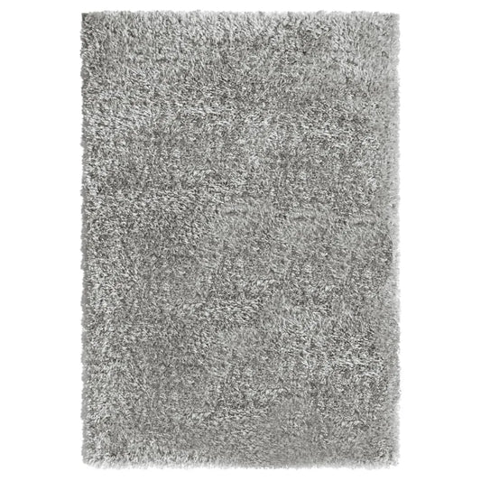  VidaXL Shaggy-Teppich Hochflor Grau 140x200 Cm 50 Mm