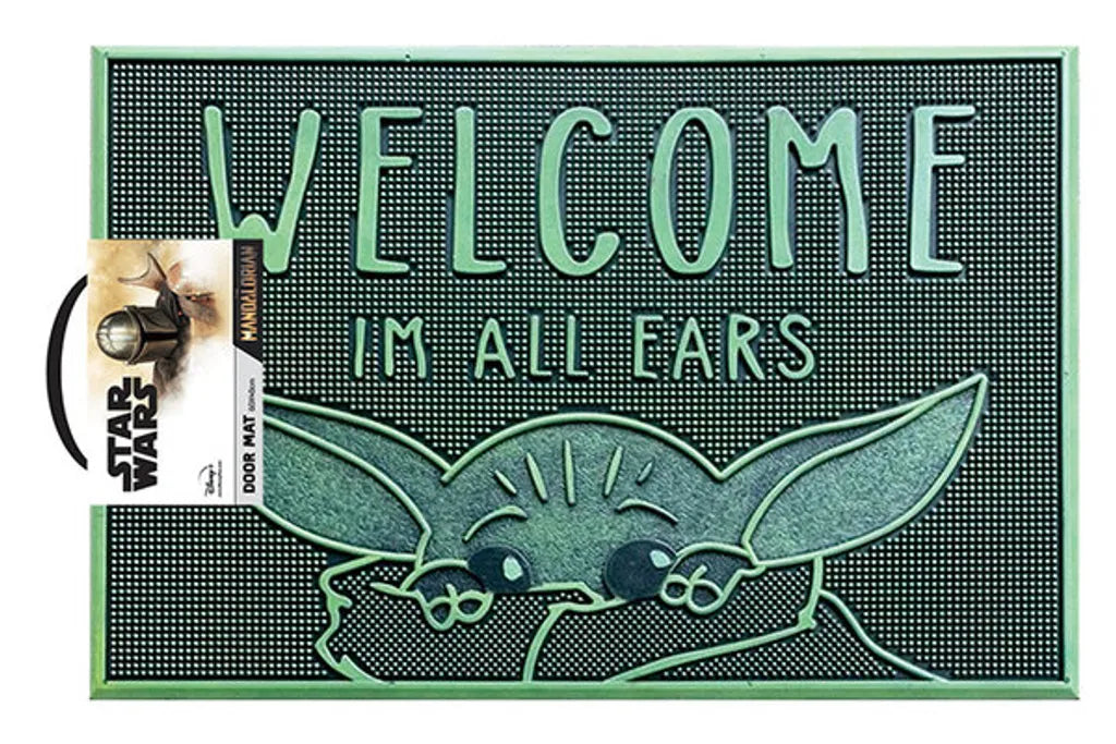  Disney Fußmatte Star Wars 60 X 40 Cm Gummi Grün, Farbe:grün