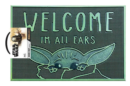  Disney Fußmatte Star Wars 60 X 40 Cm Gummi Grün, Farbe:grün