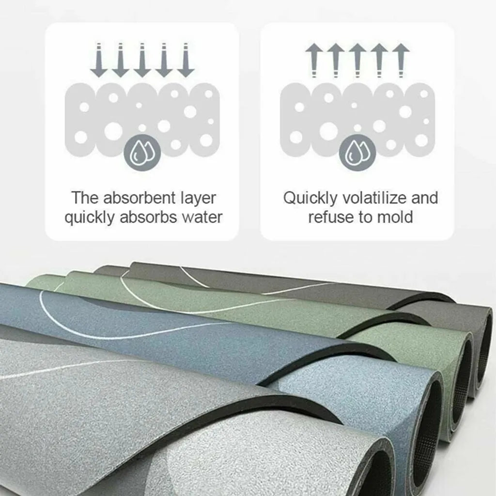  40*60cm Anti-Rutsch Super Absorbierende Bodenmatte Weicher Teppich Rechteckige Matte Für Badezimmer Wohnzimmer