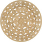  VidaXL Teppich Handgefertigt Jute Geflochten 120 Cm