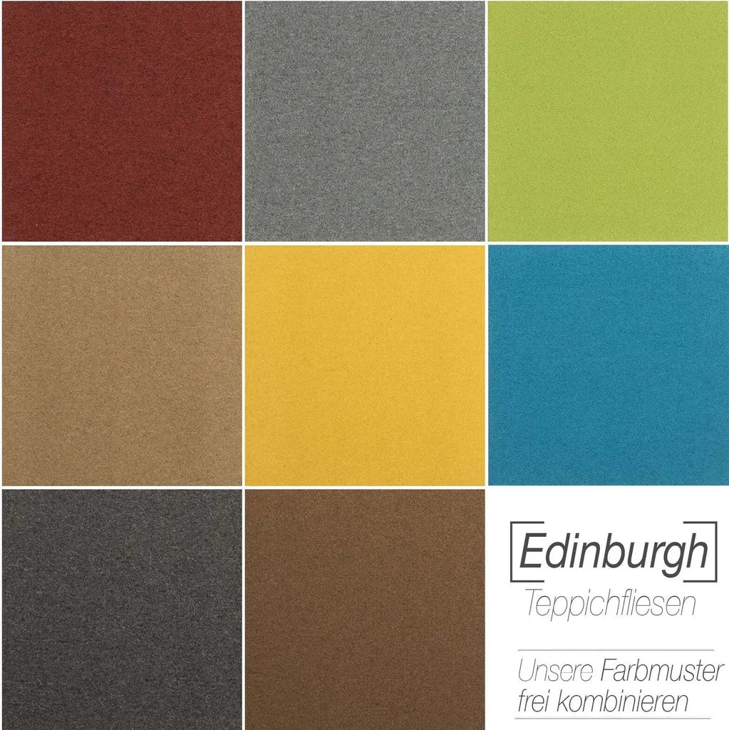  Teppichfliese Edinburgh 50 X 50 Cm Gelb EDG135F05