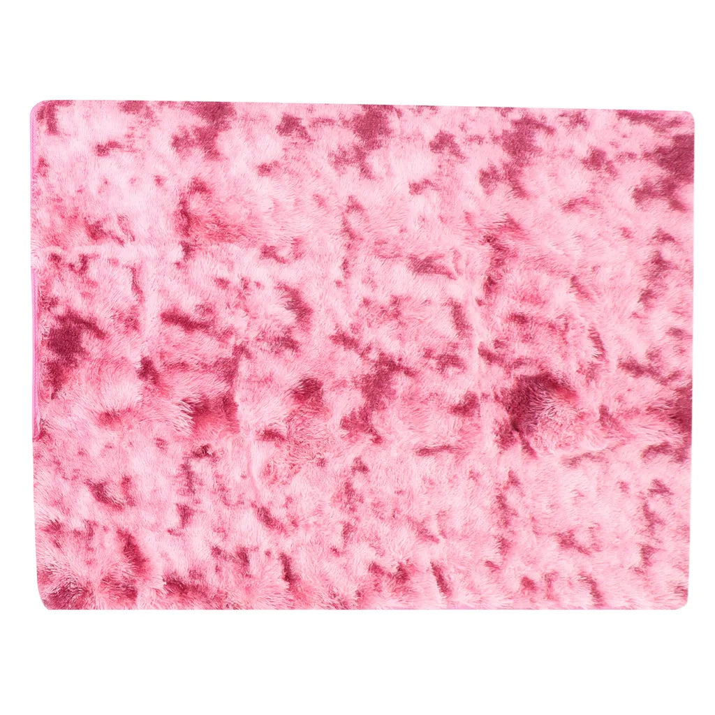  300x200cm Hochflorteppiche Handgemachte Krawattenfarbe Teppich Hauptinnendekoration